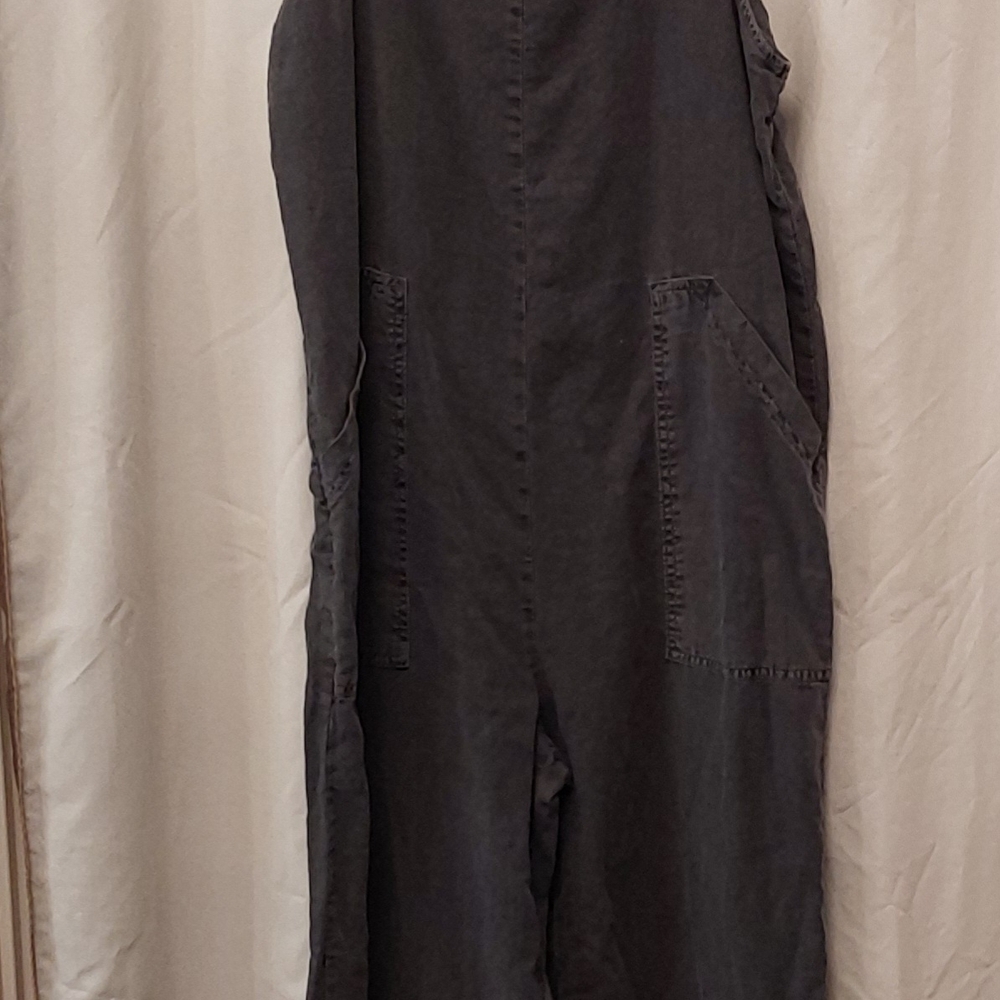 Universal Thread Dark Gray Sleeveless Utility Jum… - image 1